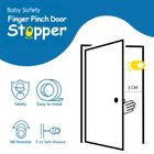 Sipo, zestaw blokad drzwi dla dzieci, regulowane ograniczniki, 2 szt.
