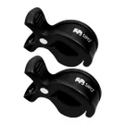 Sipo, zestaw uniwersalnych klipsów do wózka, czarne, 2 szt.