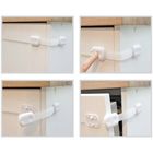 Sipo, zestaw zabezpieczeń do szaf i szuflad z regulacją, 6 szt.