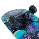 Smiki, deskorolka, czarna, czaszki