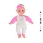 Smiki, lalka bobas w foteliku samochodowym, 33 cm