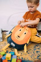 Smiki, lew, plecak dla przedszkolaka