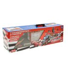 Smiki, transporter z garażem, tor, 6 samochodzików, 1 helikopter, akcesoria