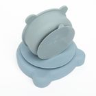 Smiki, Very Bunny, zestaw naczyń silikonowych, niebieski