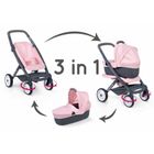 Smoby, Maxi Cosi, wózek dla lalek 3w1