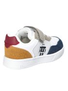 Sneakersy chłopięce, granatowe, skórzana wkładka, American Club
