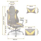 Sofotel, Blitzcrank, fotel gamingowy, czarno-żółty