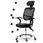 Sofotel, Ryga, fotel biurowy, czarny