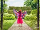 Souza! motyl Papillon, sukienka ze skrzydłami, kostium, 3-4 lat