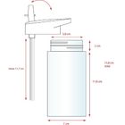 Spider-Man, Drink Up, bidon ze słomką, niebieski, 450 ml