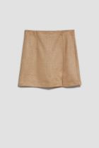 Spódnica damska, beżowa, Moodo