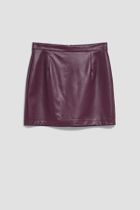 Spódnica damska, bordowa, Moodo