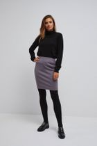 Spódnica damska, szara, Moodo