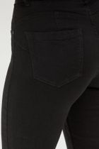 Spodnie jeansowe damskie, czarne, Moodo