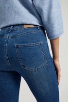 Spodnie jeansowe damskie, granatowe, Moodo