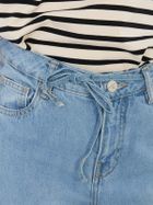 Spodnie jeansowe damskie, wide, niebieskie, Sublevel