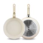 Starke Pro, Compacti Creamy, komplet patelni, 3 elementy