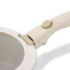 Starke Pro, Compacti Creamy, zestaw garnków z pokrywką i patelnie, 7 elementów