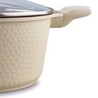 Starke Pro, Texture Creamy, zestaw garnków z pokrywką i patelnia, 10 elementów