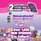 Sticki Rolls, Bransoletki z rolkami, kapsuła z naklejkami kolekcjonerskimi, 50 elementów