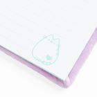 St.Majewski, Pusheen, pluszowy notatnik A5, 96 kartek, linia