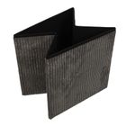 Storage Solutions, pufa ze schowkiem sztruksowa, Tobo, 38-38-38 cm