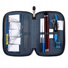 St.Right, piórnik rozkładany, potrójny, z wyposażeniem, Volcanic Moon