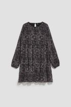 Sukienka damska, czarna, Moodo