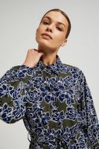 Sukienka damska, khaki, Moodo