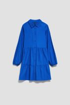 Sukienka damska, niebieska, Moodo