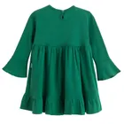 Sukienka dziewczęca z długim rękawem, zielona, Nicol