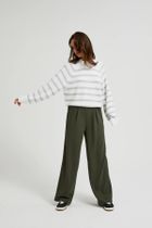 Sweter damski, biały, Moodo