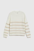 Sweter damski, biały, Moodo