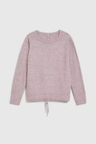 Sweter damski, różowy, Moodo