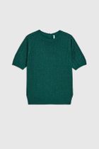 Sweter damski, zielony, Moodo