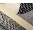 Szalik męski, beżowo-czarny, Peterson