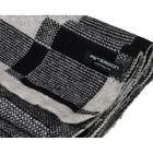 Szalik męski, szaro-czarny, Peterson