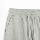 Szare spodnie dresowe z szeroką nogawką wide oversize NOWEAR