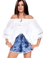 Szorty damskie, niebieskie, Factory Price