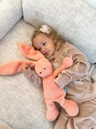 Szumisie, Królik dla starszaków, maskotka z mechanizmem szumiącym 5w1, różowy, 38 cm