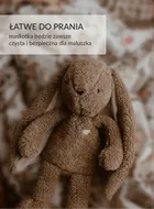 Szumisie, Szumiś Królik, maskotka 7w1 z aplikacją i lampką, brązowy
