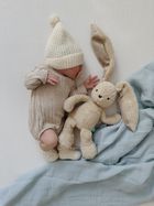 Szumisie, Szumiś Królik z lampką 5w1, beżowy, 30 cm