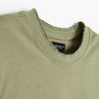T-shirt bez rękawów khaki NOWEAR