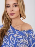 T-shirt damski, granatowy, Sublevel