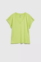 T-shirt damski, zielony, Moodo