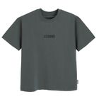 T-shirt oversize z bawełny czesanej Kuromi NOWEAR