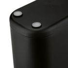 Tadar, Cuisine, ociekacz na sztućce, 2 komory, czarny, 13,5-7,5-10,8 cm