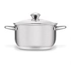 Tadar, garnek stalowy z pokrywką 18 cm, 2.6l, Cori