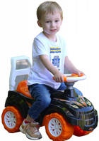 TechnoK, jeździk, samochód, czarny