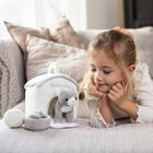 Teddykompaniet, Teddy Cats, pluszowy kotek z transporterem i akcesoriami, 19-21-23 cm